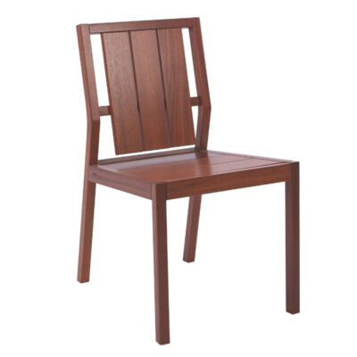 Cadeira Lanati Madeira Jatoba Encosto De Madeira Fsc