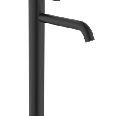 Monocomando para Lavatório de Mesa Bica Alta Ona Matte Black A5A349ENBC Roca