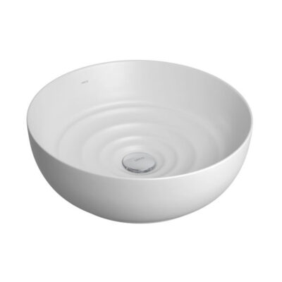 Cuba Redonda Apoio 40cm Branco Fosco Deca Gota L.12040.GT.16