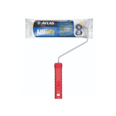 Rolo de Lã AntiGota 15cm para Parede e Teto Atlas