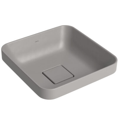 Cuba Slim Sobrepor Deca Quadrada 30cm Cinza Antracite L.21030.85