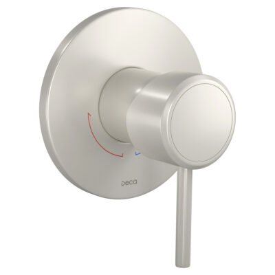 Acabamento monocomando de chuveiro redonda deca you dynamic white 4993.BR104.CHU.MT