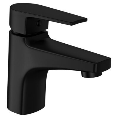 Misturador monocomando lavatorio mesa bica baixa level black matte 2875.BL26.MT